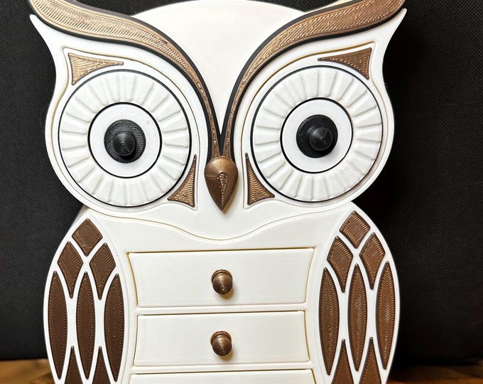 Handmade 3D Printed Animal Trinket Holder Organizer