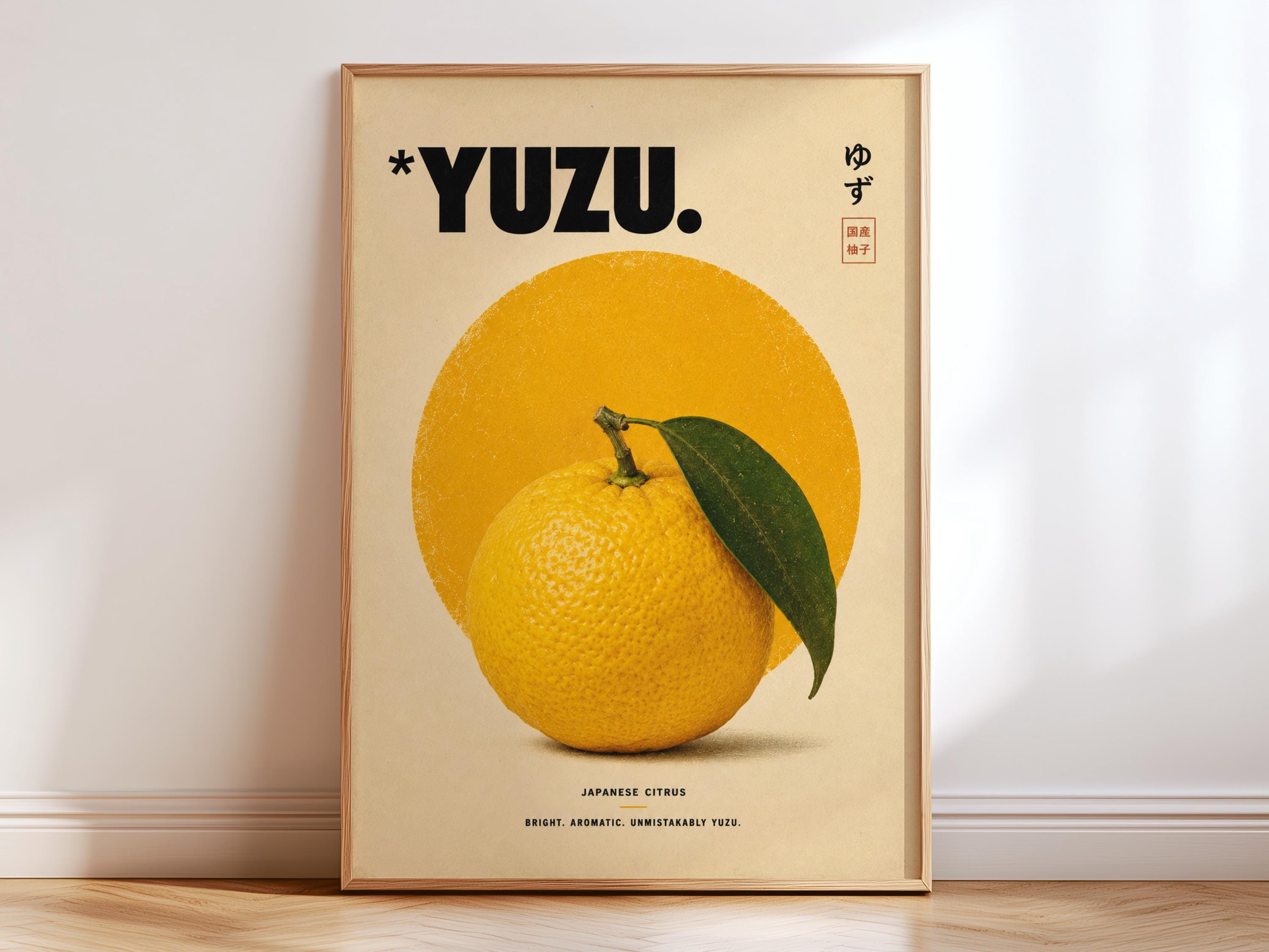 ゆず　ポスター Yuzu Poster - Etsy