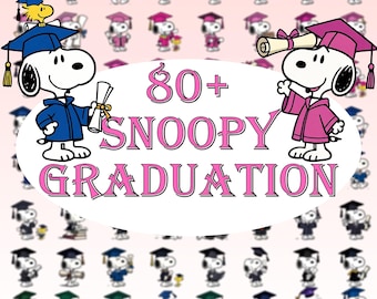 Snoopy Graduation PNG, Cute Puppy Grad Design, Class of 2026 Sublimation File, Kids Graduation Shirt ,Cartoon Snoop Graduation PNG