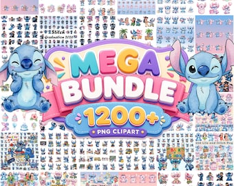 Más de 1200 archivos de Stitch, paquete de Stitch, Stitch PNG, imágenes prediseñadas de Stitch, Lilo y Stitch SVG, Cricut, Silhouette, Stitch en capas