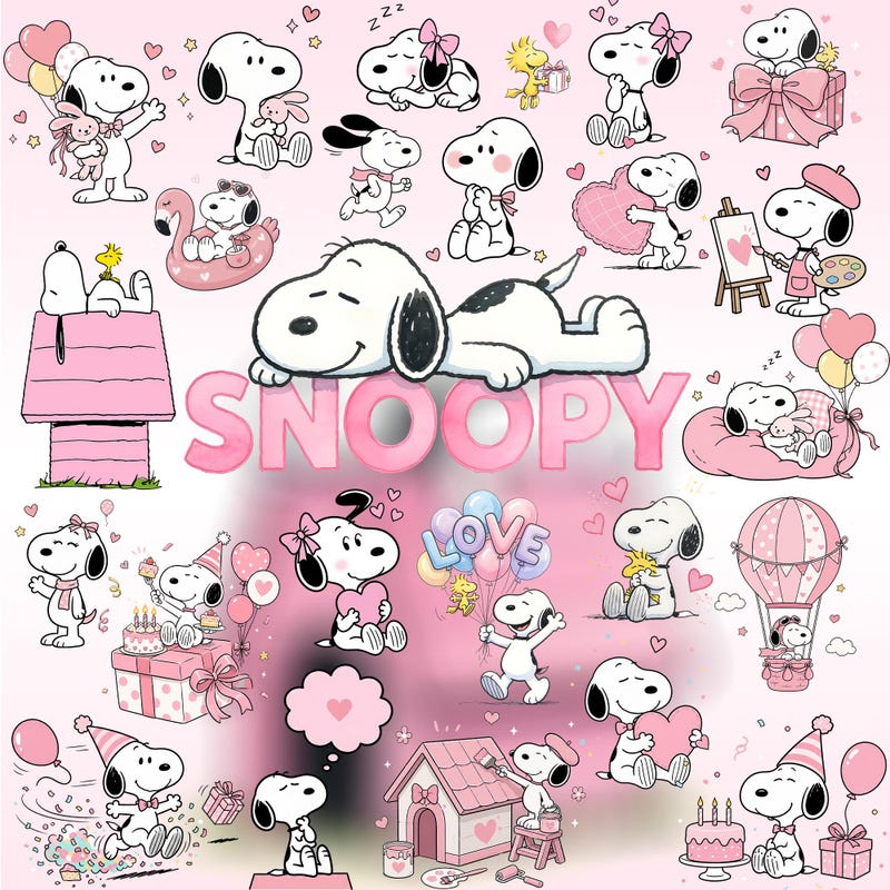 Snoopy aesthetic - Etsy México
