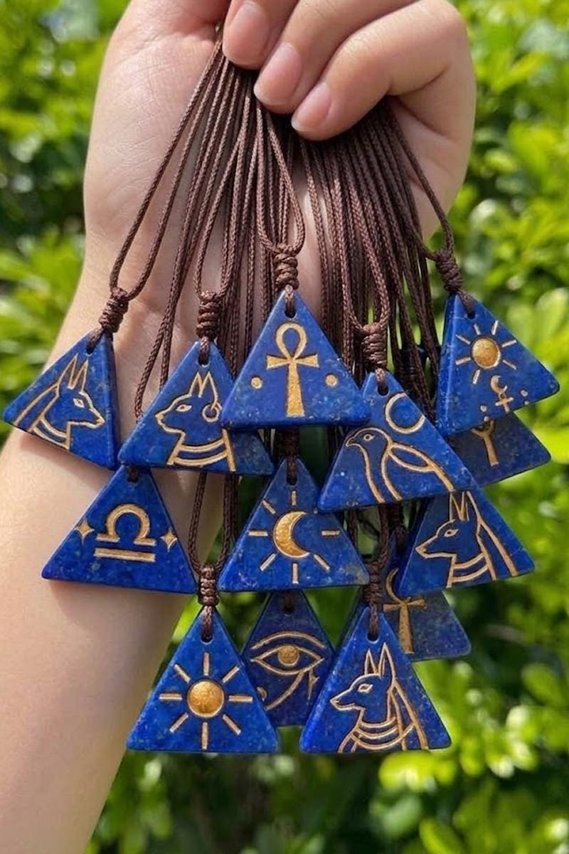 Lapis Lazuli Anubis - Etsy