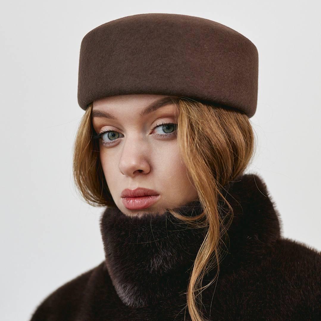 Pillbox Hat 100% Wool - Etsy display picture 3
