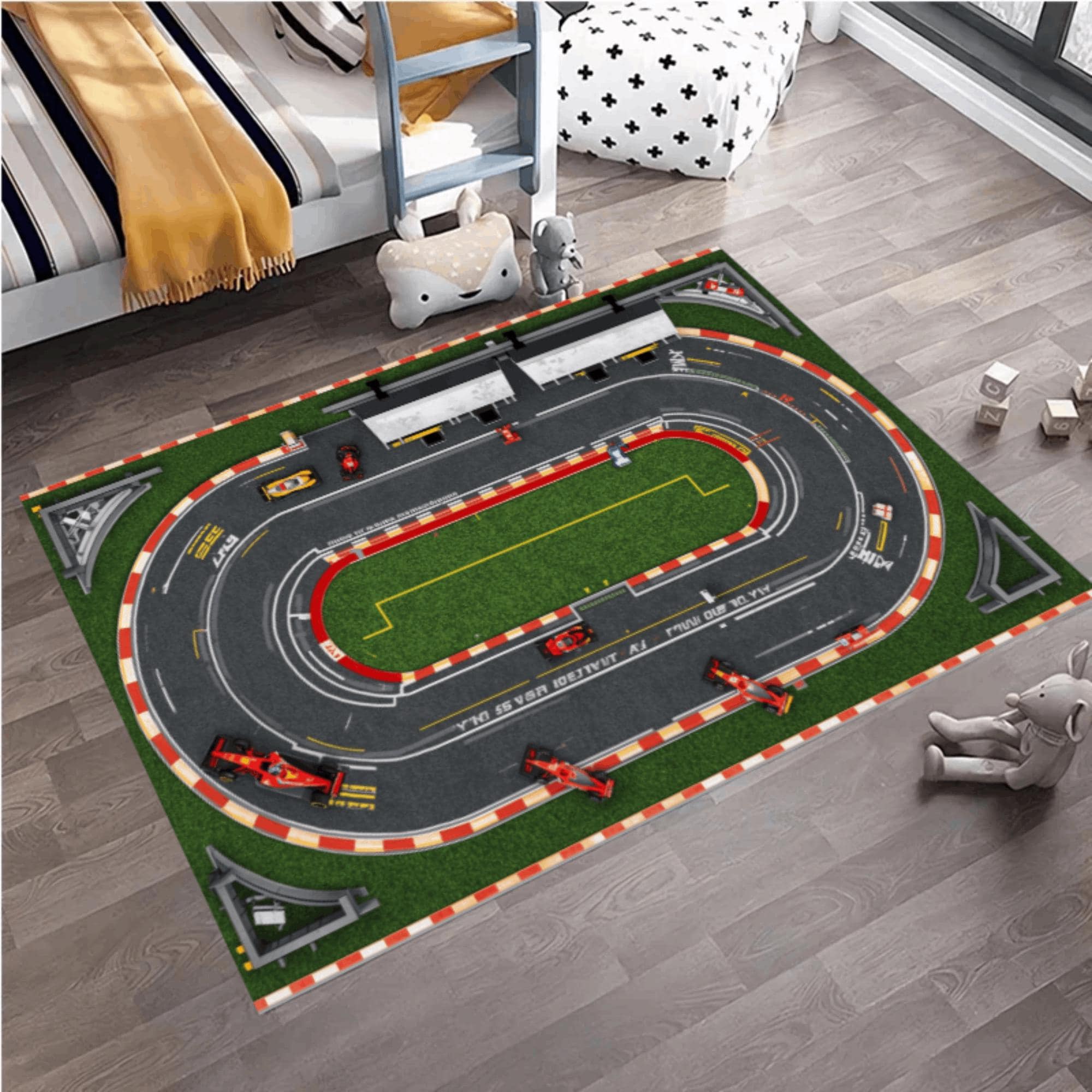vintageラグ カーペット USA製 NASCAR レーシング 1068 vintageラグ カーペット USA製 NASCAR レーシング 1068 - メルカリ
