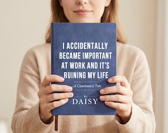 Gepersonaliseerd notitieboek voor collega's, werkdagboek op maat, grappig kantoornotitieboek, cadeau voor een collega, relatiegeschenk