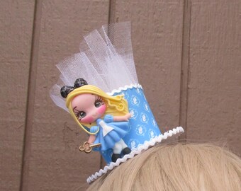 Totally Alice Teacup Headband Mini Fascinator Party Hat