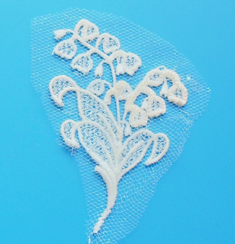 Any Color Lace Applique Lily of the Valley Etsy