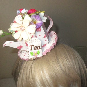 Blooming Teapot Mini Fascinator Party Hat