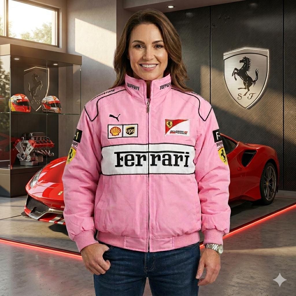 Ferrari jacket pink - Etsy 日本