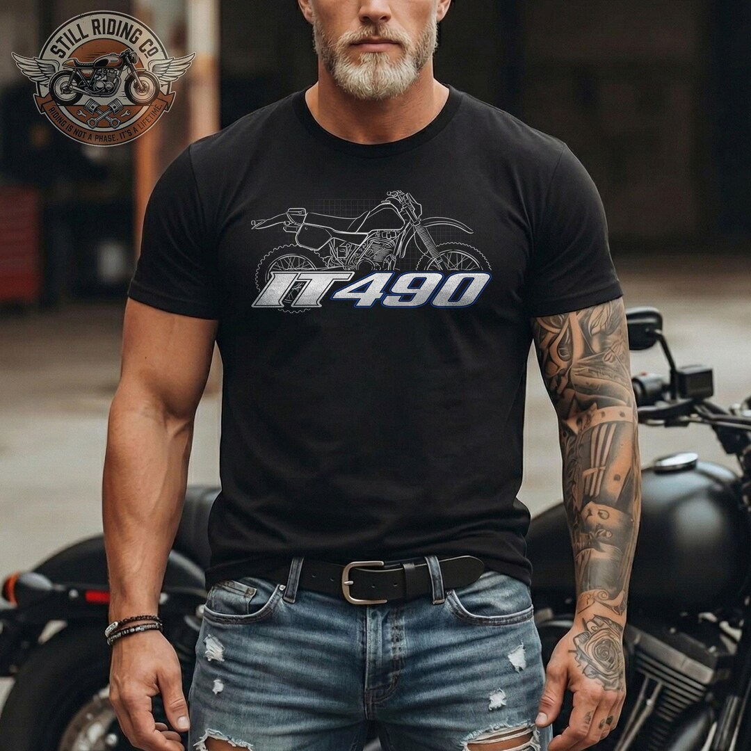 Motorcycle T-shirt for IT490 1983-1984 Fans and Riders - Etsy