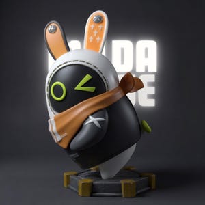 Eous STL File Zenless Zone Zero 3D Print Cute Robot Figure Pre Supported Digital Download