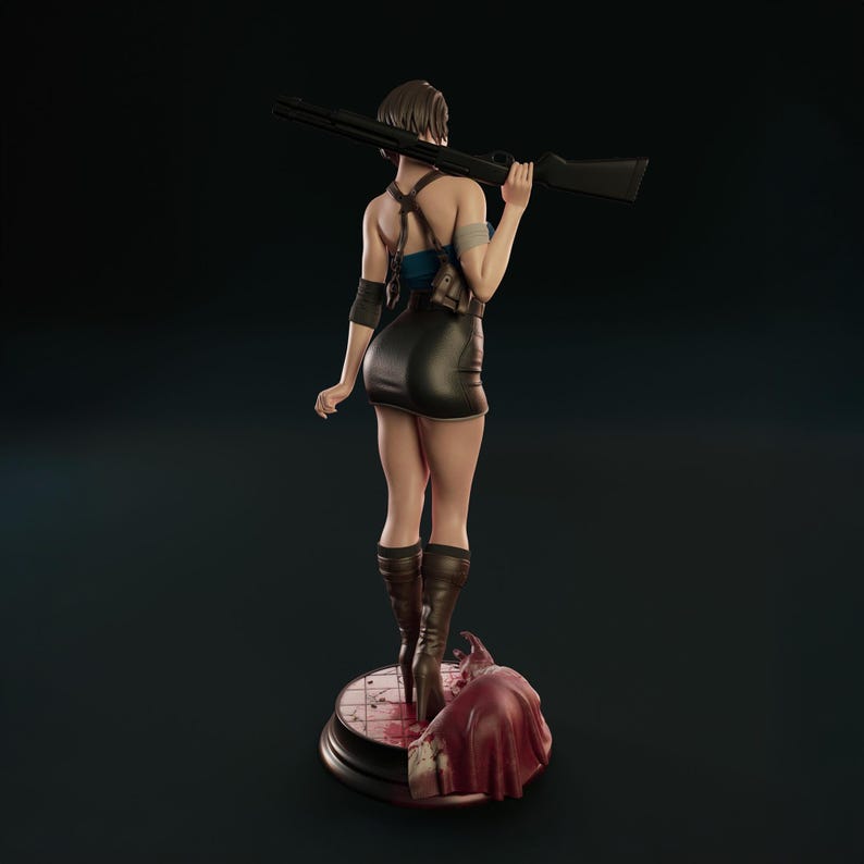 post apocalyptic woman stl