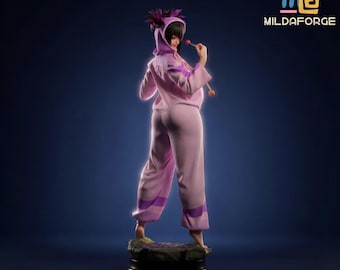 Juri Han Pajamas Version 1:4 Scale STL Statue – Street Fighter Collector Edition