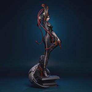 Bayonetta iconic pose video game character STL