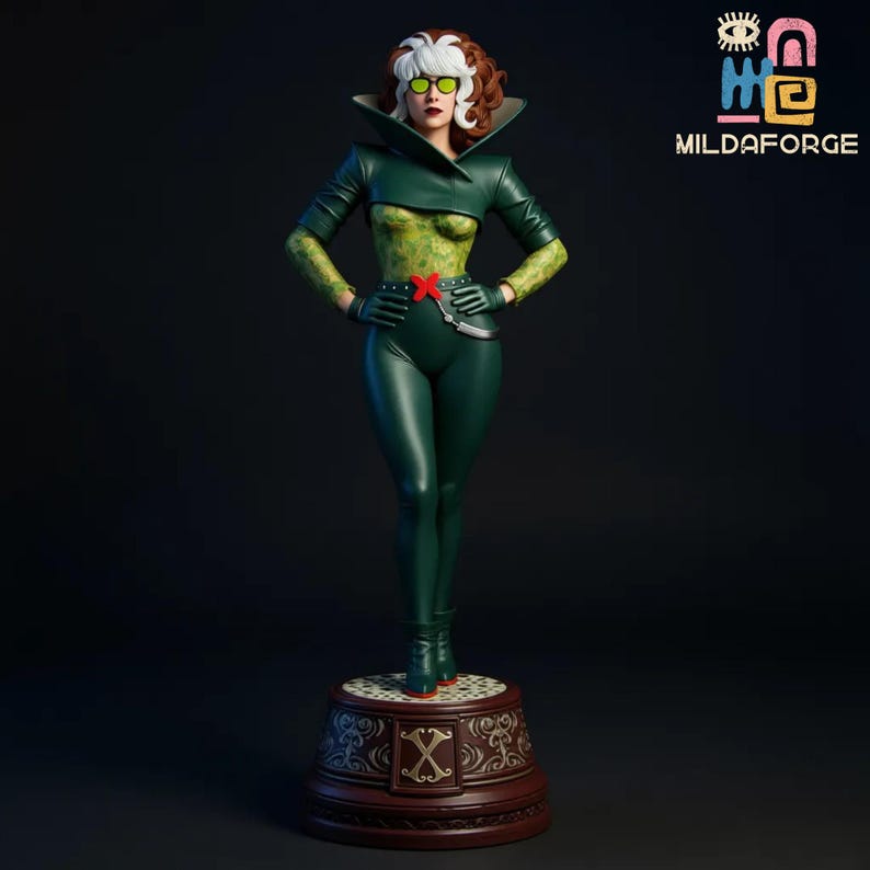 rogue hellfire gala statue stl