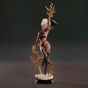 storm queen female 3d print model