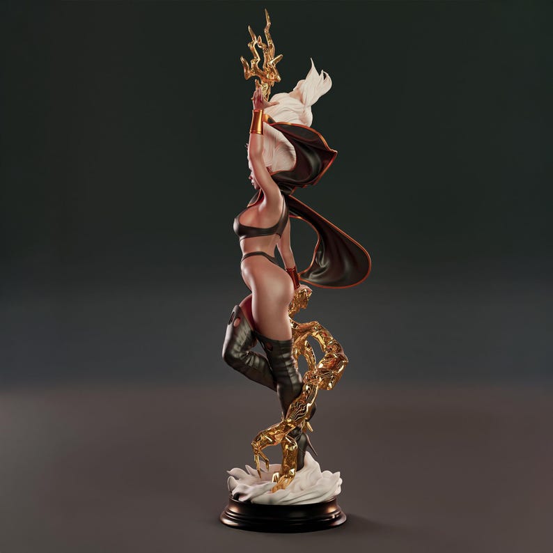 elemental goddess lightning STL