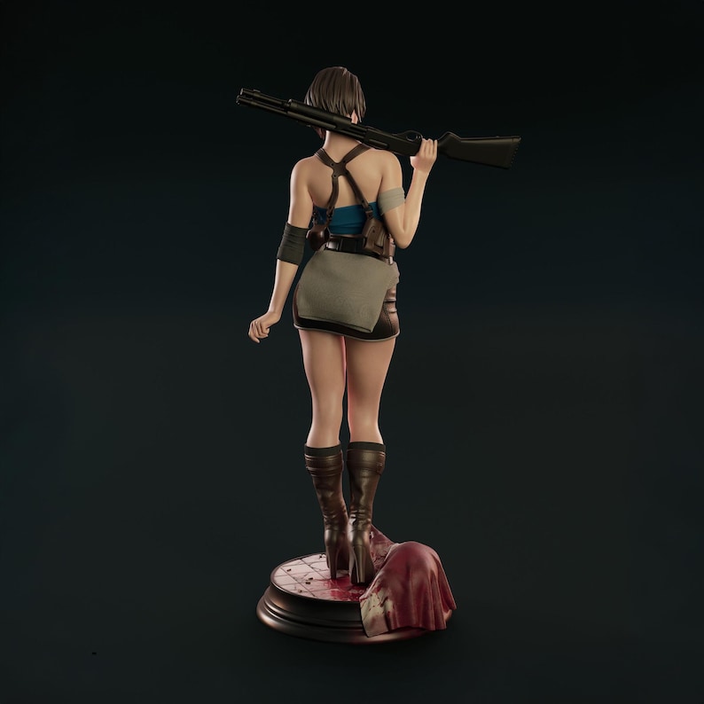 female action figure stl