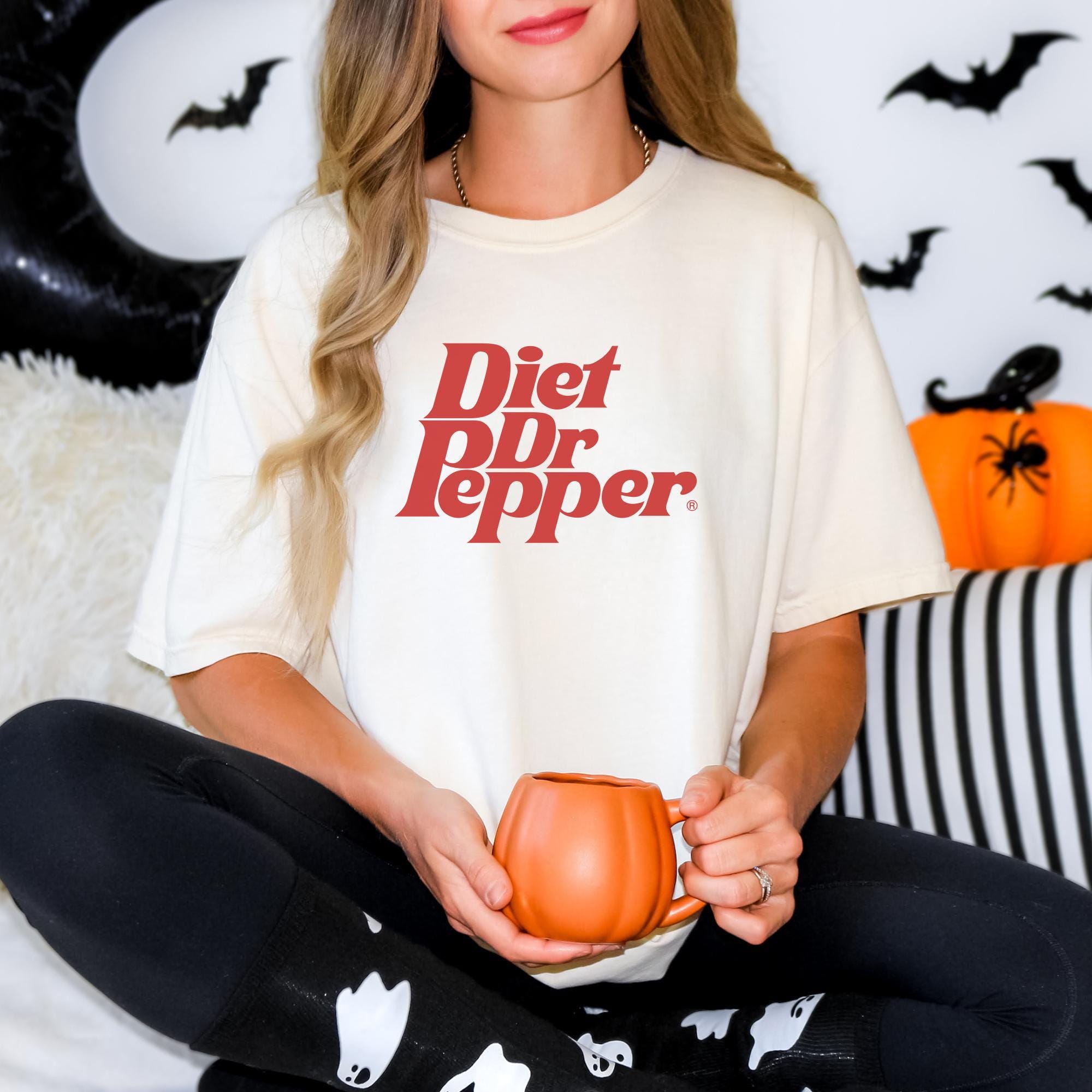 Diet Dr Pepper Shirt: Retro 80s Soda Style - Vintage Logo Tee