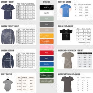 men's t - shirt sizes chart