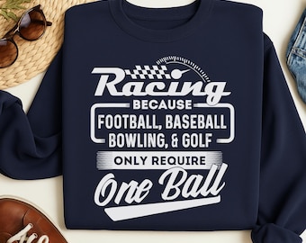 Drag Racer Shirt: Funny Racing Tee - Unisex Cotton
