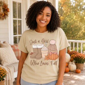Fall Lover T-Shirt, Pumpkin Spice, Boots, Beanie, Unisex Tee (S-3XL)