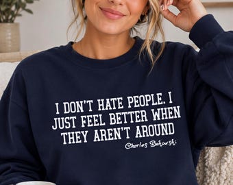 Camiseta para introvertidos sarcásticos, cita con humor seco, camiseta unisex (varias marcas)
