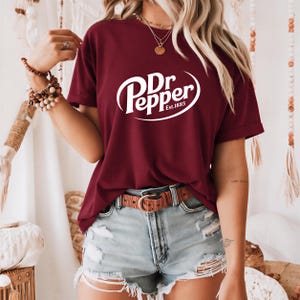 Vintage Dr Pepper T-Shirt - Retro Soda Fan Apparel