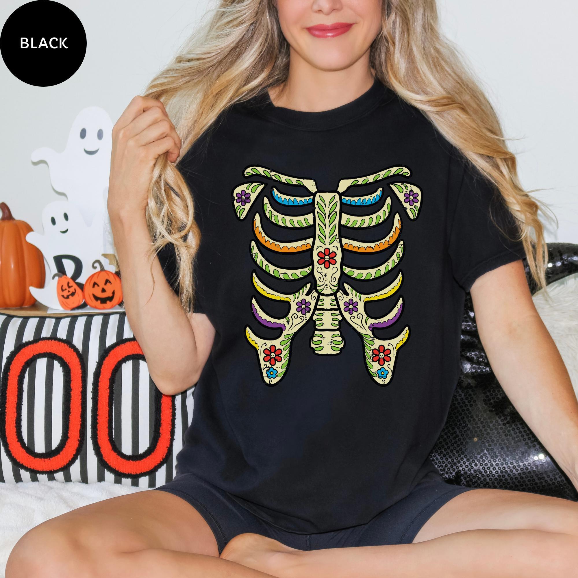 Sugar Skull Skeleton Shirt