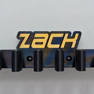 Personalized Bauer Mystery Mini Stick Holder (9 Sticks) CCM Secrets Stick Rack