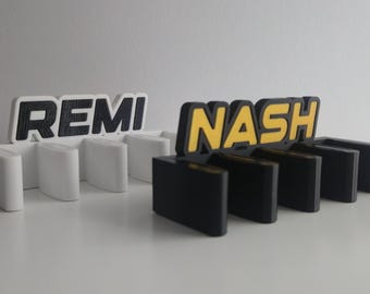 Personalized Hockey Stick Holder (6 sticks)