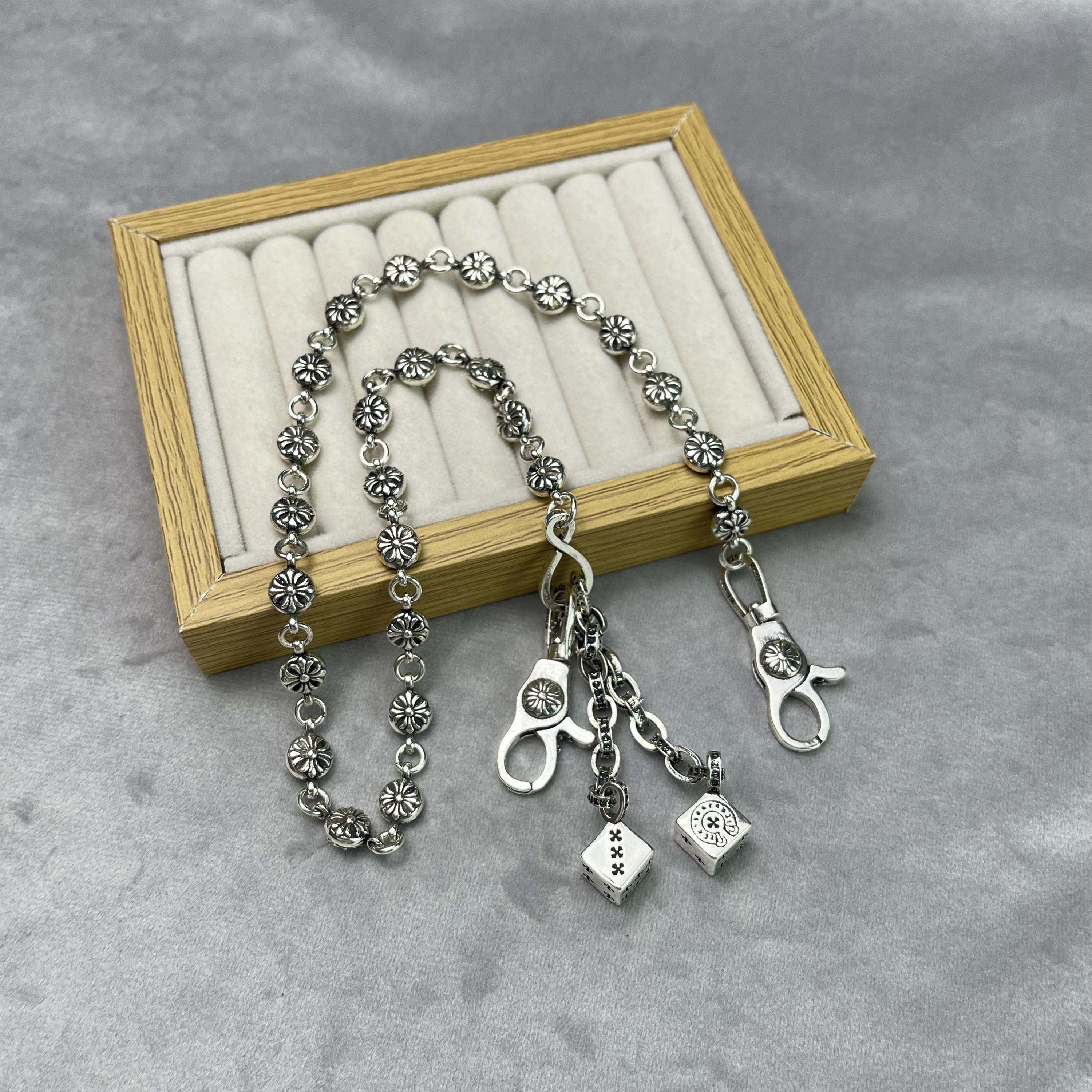 Chrome Hearts Dice Keychain - Etsy