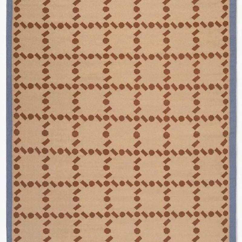 Forom Rust Rug Rust Minimalist Rug - Etsy
