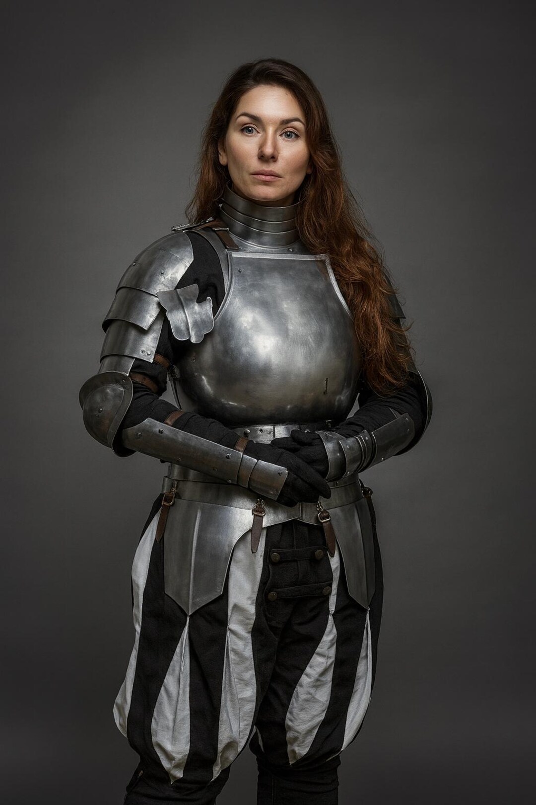 Half Lady Armor – Inspired Steel Armor Set for LARP, Cosplay & Medieval ...