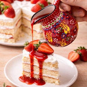 Handgemachtes Keramik Milchkännchen 125ml – Sahnekännchen für Kaffee & Espresso, Soßenkännchen für Dessert, kleines Kännchen, Geschenk Idee