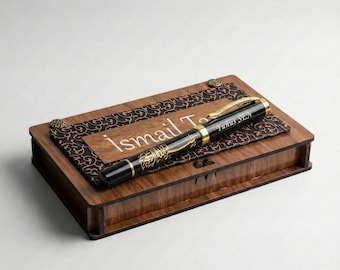 Regalo islámico: bolígrafo Bismillah personalizado. Regalo musulmán grabado para esposo o padre. Regalo de Ramadán.