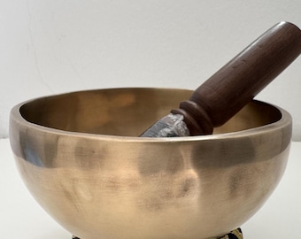 Handmade tibetan singing bowl-Meditation sound bowl-healing bowl-mindfulness yoga gift-Nepal made singing bowl