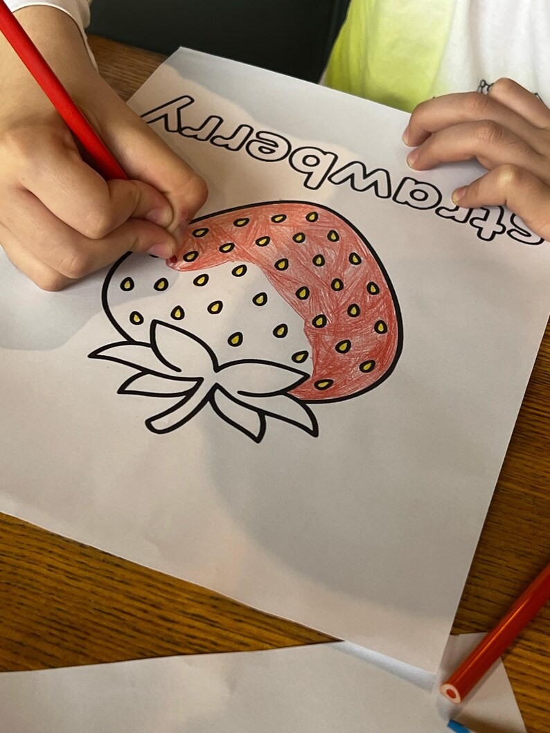 Fruits Vegetables Coloring Pages | 38 Printable PDF Sheets for Kids ...