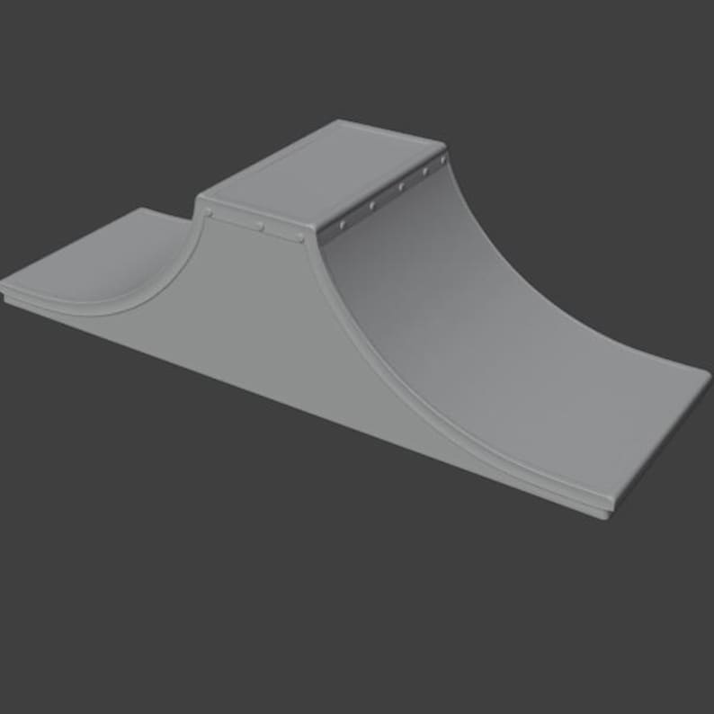 Mini Skatepark Ramp 3D – Fingerboard Skate Ramps | STL Files - Etsy ...