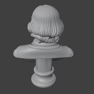 Historical Icons Bust Collection Vol.1 – 5 Bust Pack – Shakespeare, Napoleon, Caesar, Lincoln, Aristotle | 3D Printable Sculptures |STL File image 19