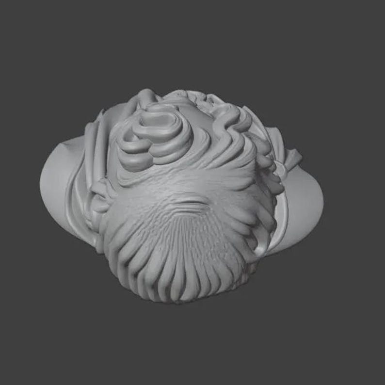 Historical Icons Bust Collection Vol.1 – 5 Bust Pack – Shakespeare, Napoleon, Caesar, Lincoln, Aristotle | 3D Printable Sculptures |STL File image 16