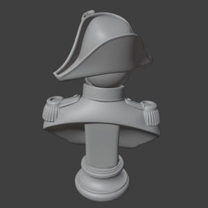 Historical Icons Bust Collection Vol.1 – 5 Bust Pack – Shakespeare, Napoleon, Caesar, Lincoln, Aristotle | 3D Printable Sculptures |STL File image 3