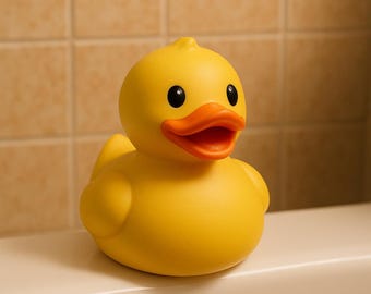 Rubber Duck: 3D Model Printing Bath Toy | STL File