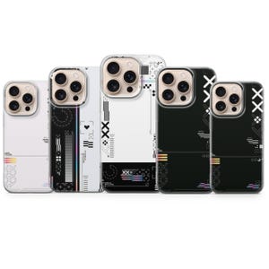 Printstream Phone Case – Skin Minimal Black & White Cover for iPhone 17 Air 16e 15 Pro Max 14 13 | Samsung S25 Ultra S24 | Google Pixel 10 9