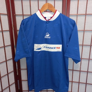 98 France World Cup Shirt - Etsy
