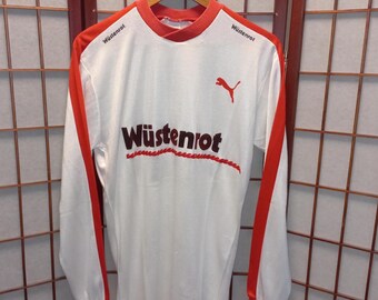 Maillot AS Roma Vintage Occasion - Issue Shirt, Pas De Match Porté, Idéal Pour Les Supporters