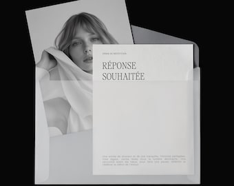 Vellum Envelope Card Mockup, PSD Stationery Mockup with Print Effects