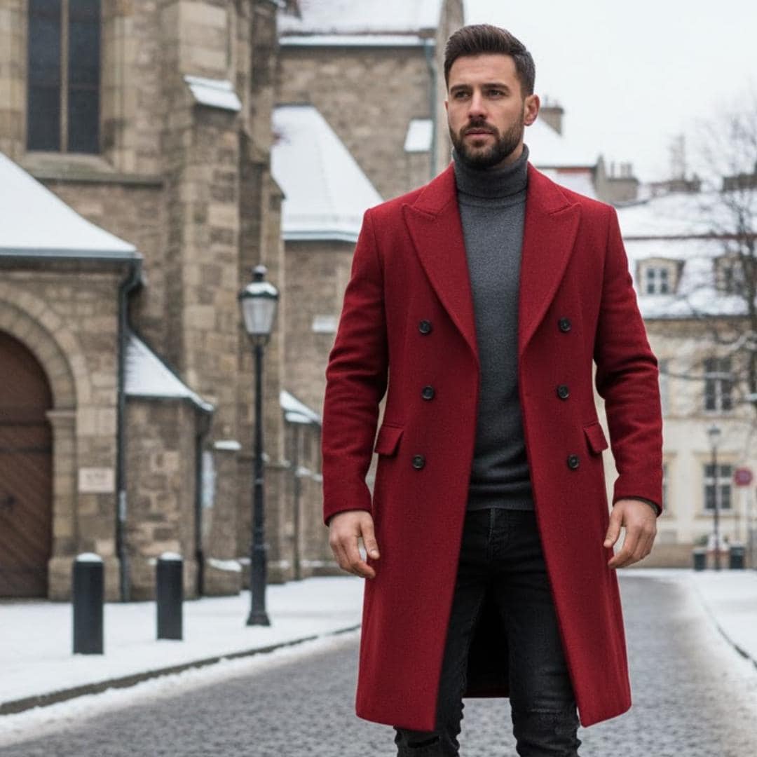Wide Lapel Overcoat - Etsy