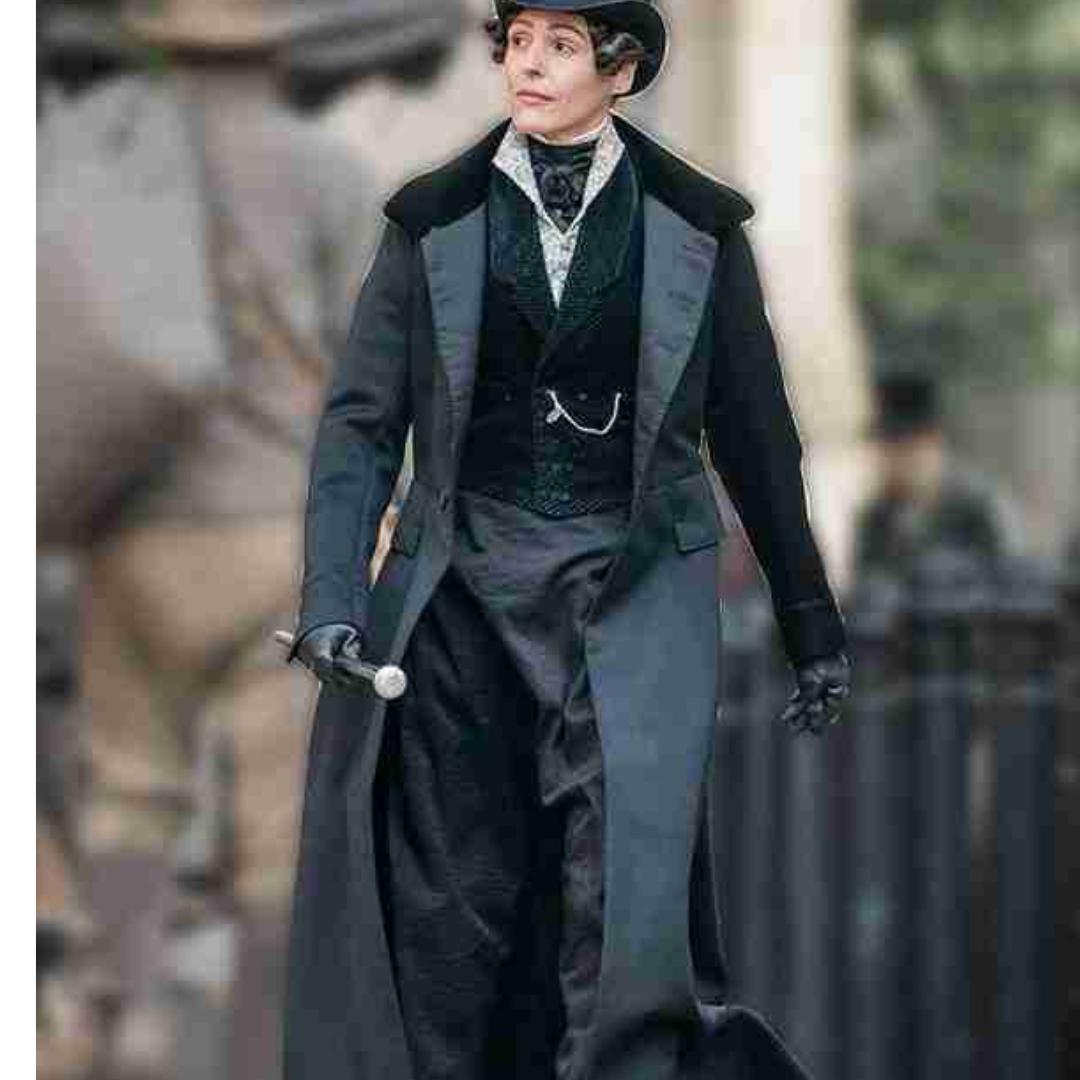 Inspired by Suranne Jones Gentleman Jack Coat:victorian Wool Coat