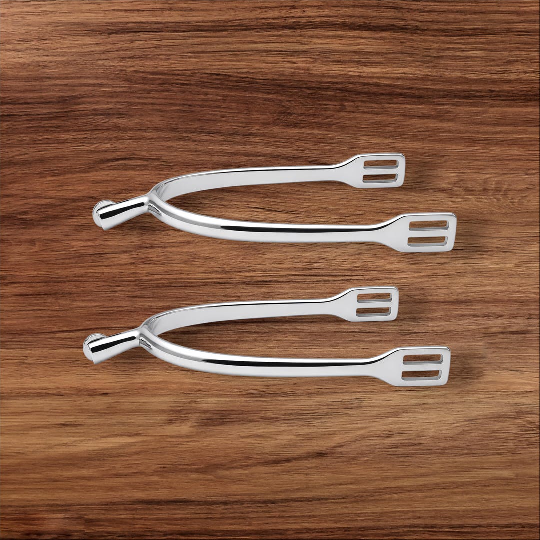 Sharp Riding Spurs Stainless Steel English Riding Spurs | Classic Fit Horse Riding Spurs ...